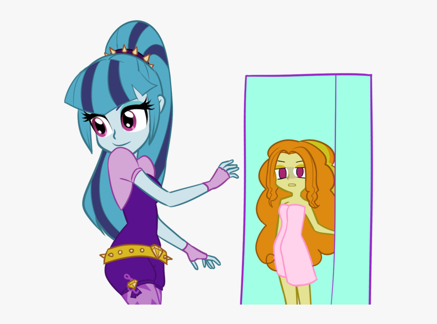 Adagio Dazzle And Sonata Dusk, Transparent Clipart