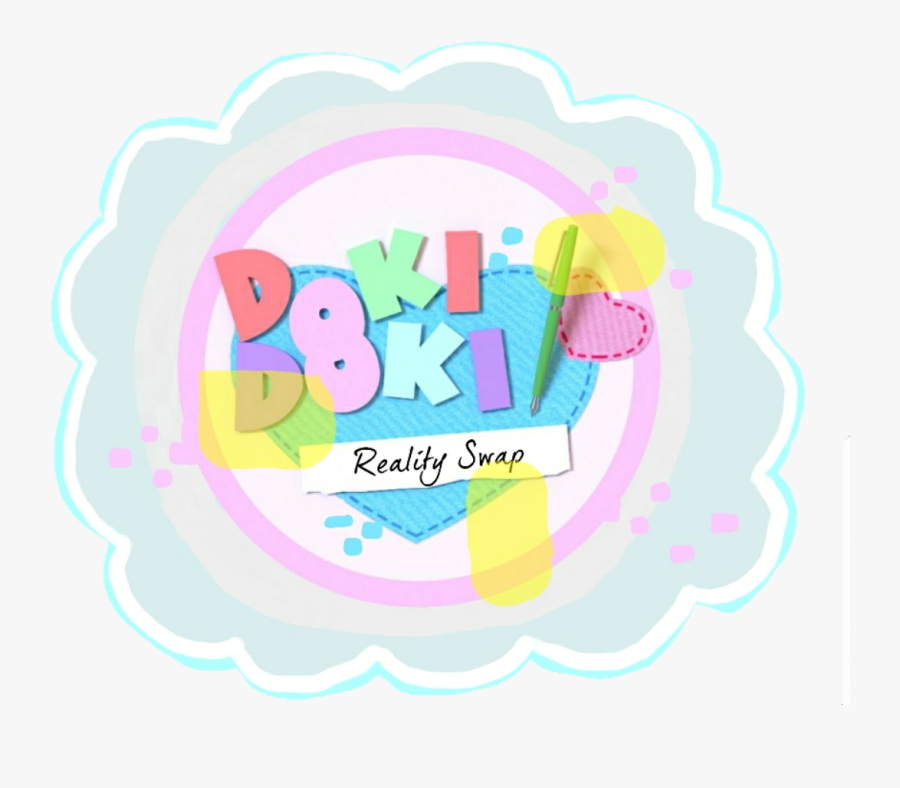 Text,clip Decorating Supply,graphics - Doki Doki Literature Club Logo Png, Transparent Clipart