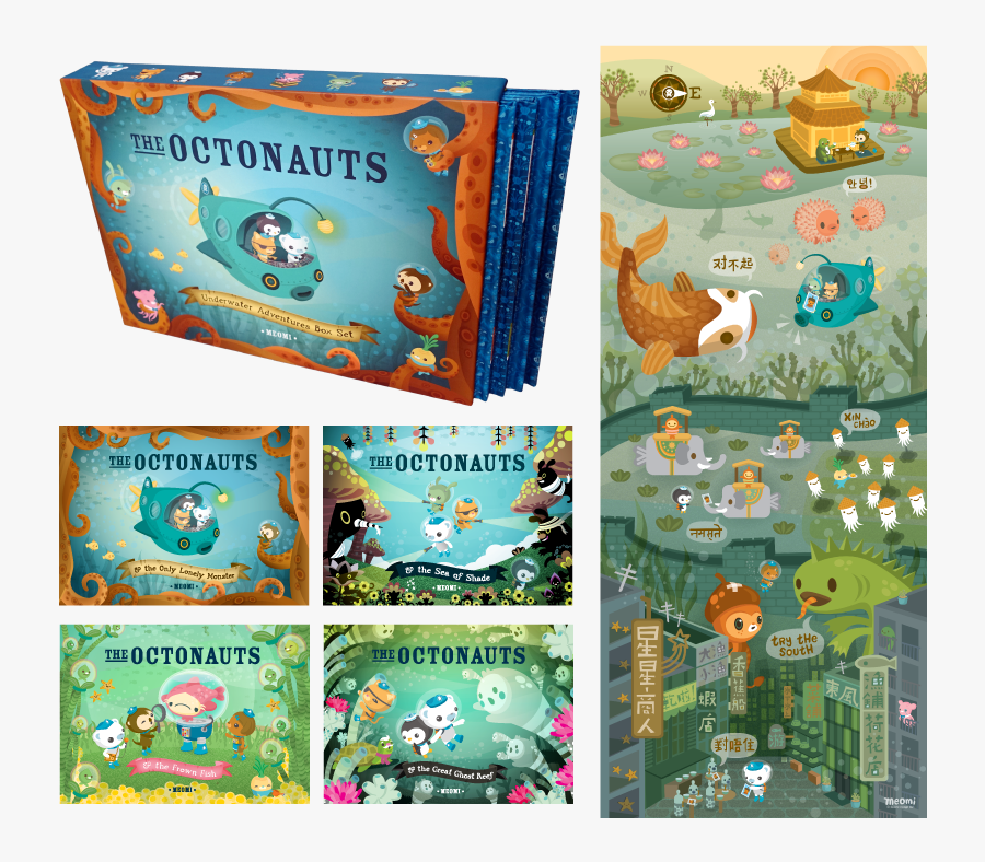 The Octonauts Underwater Adventures Box Set - Octonauts Underwater Adventures Box Set, Transparent Clipart