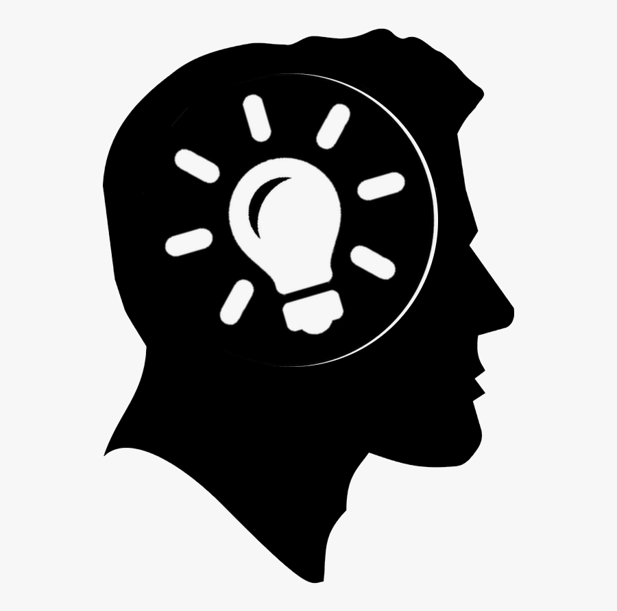 Man Face Side Silhouette Png, Transparent Clipart