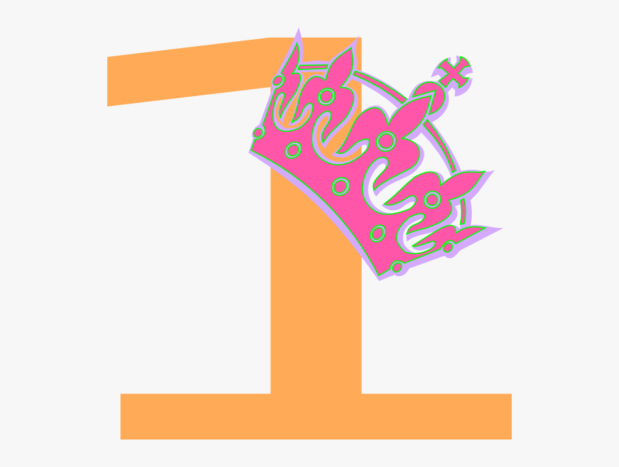 Pink/orange Tiara Svg Clip Arts - Crown, Transparent Clipart