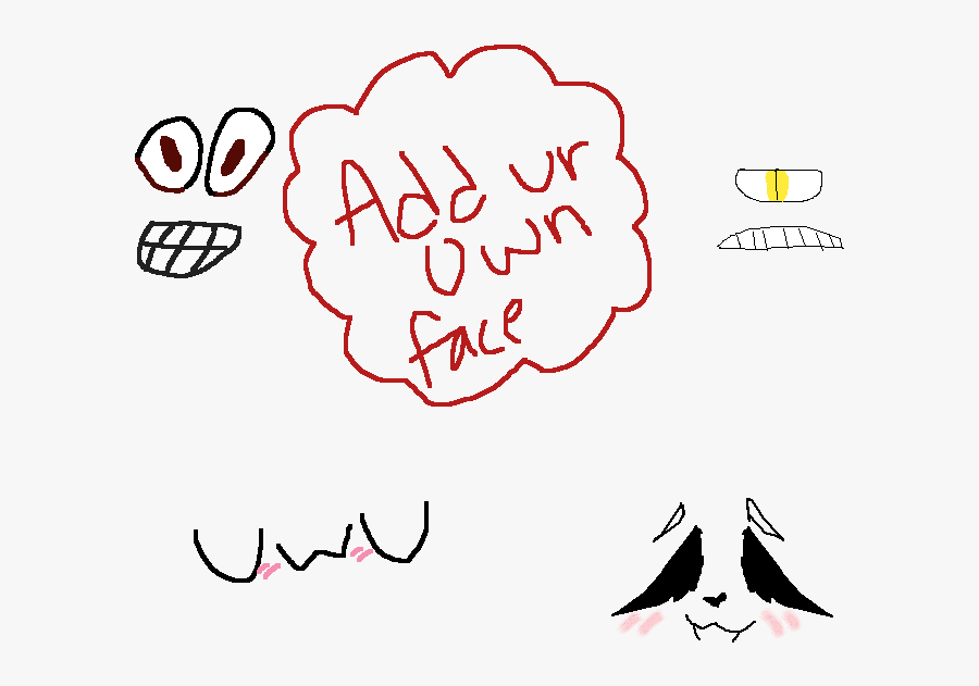 Lenny Faces, Transparent Clipart