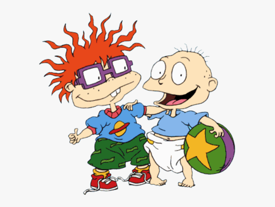 Tommy And Chuckie Rugrats, Transparent Clipart