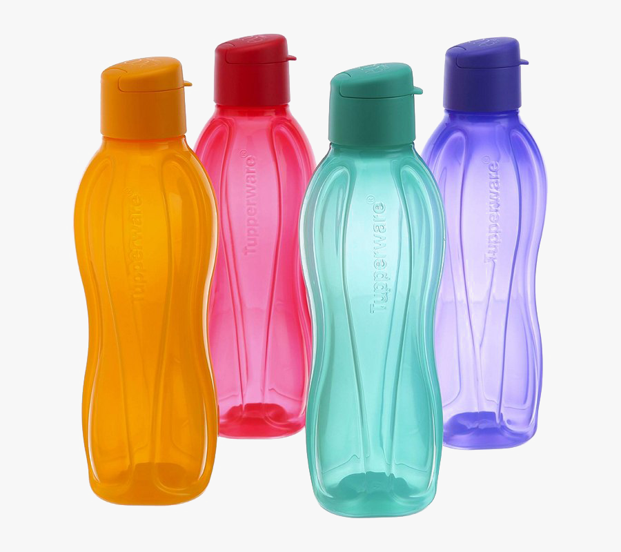 Clip Art Tupperware Water Bottle Clipart Free - 750ml Tupperware Bottle, Transparent Clipart