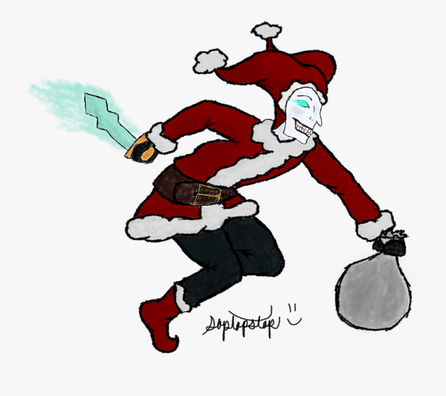 Transparent Shaco Png - Santa Shaco, Transparent Clipart