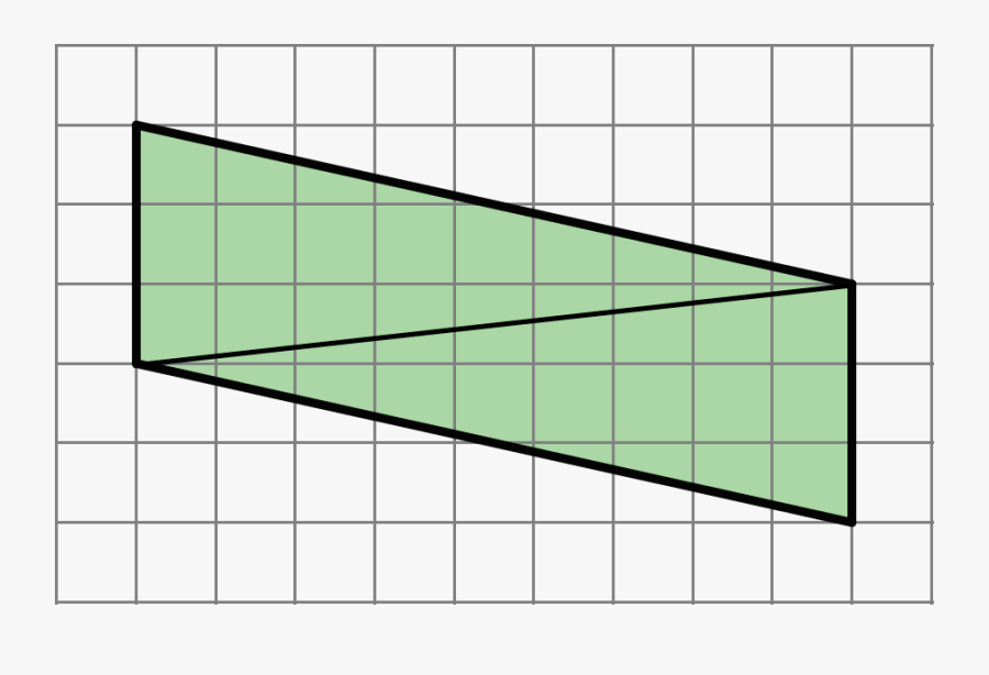 A Parallelogram With A Line Connecting Two Opposite - Plot, Transparent Clipart