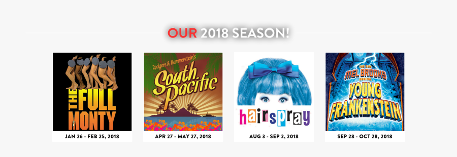 2018 Banner - Hairspray The Musical, Transparent Clipart