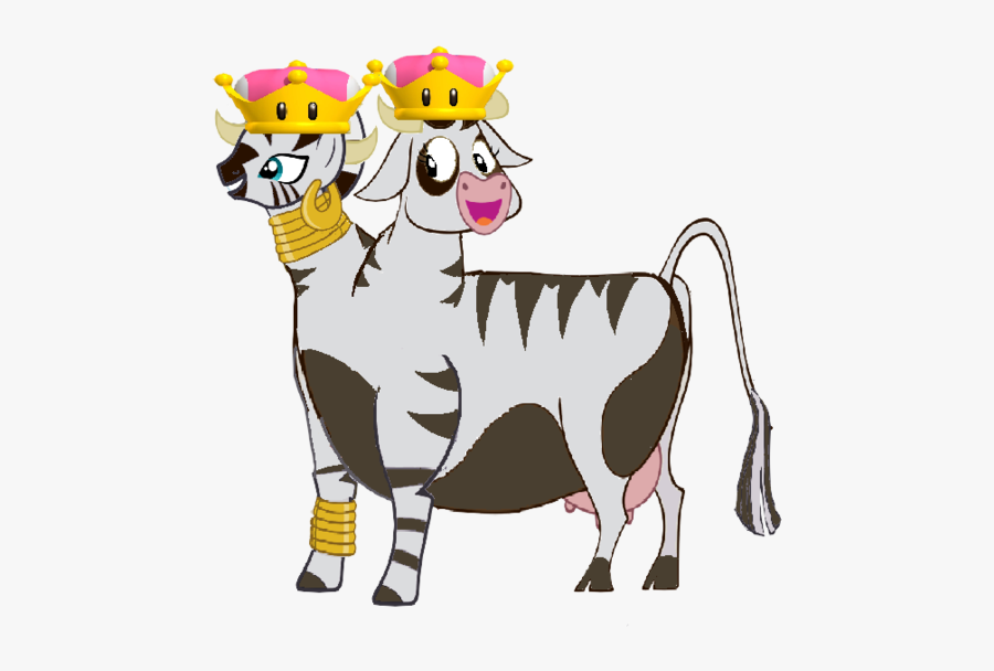 Cow Super Crown, Transparent Clipart