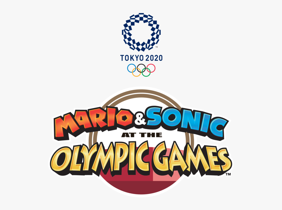 Mario And Sonic At The Olympic Games Tokyo 2020 Logo - Mario & Sonic Olympic Games Tokyo 2020 Logo, Transparent Clipart