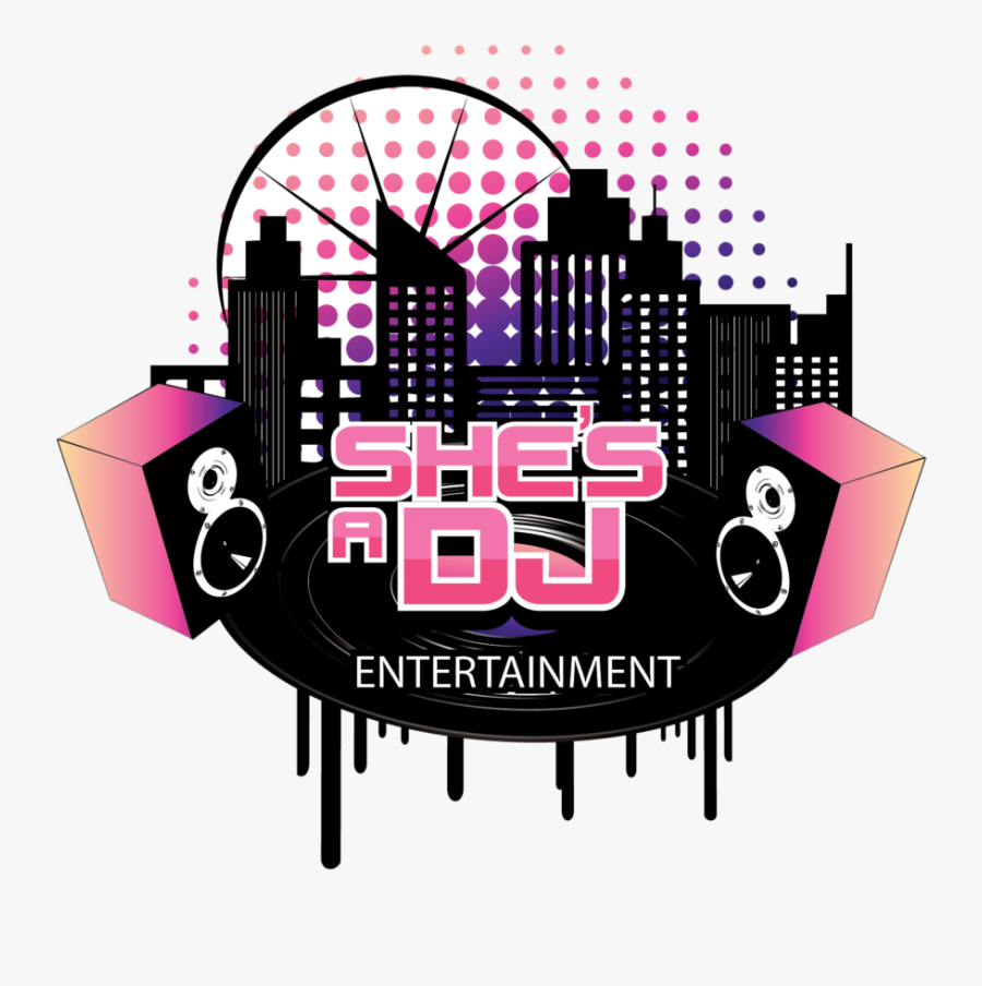 She’s A Dj Entertainment - Center, Transparent Clipart