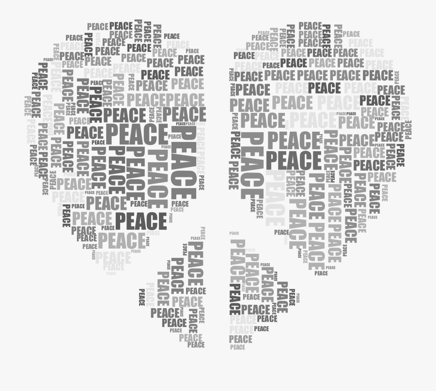 Peace Clipart Word - United Nations Day Creative, Transparent Clipart