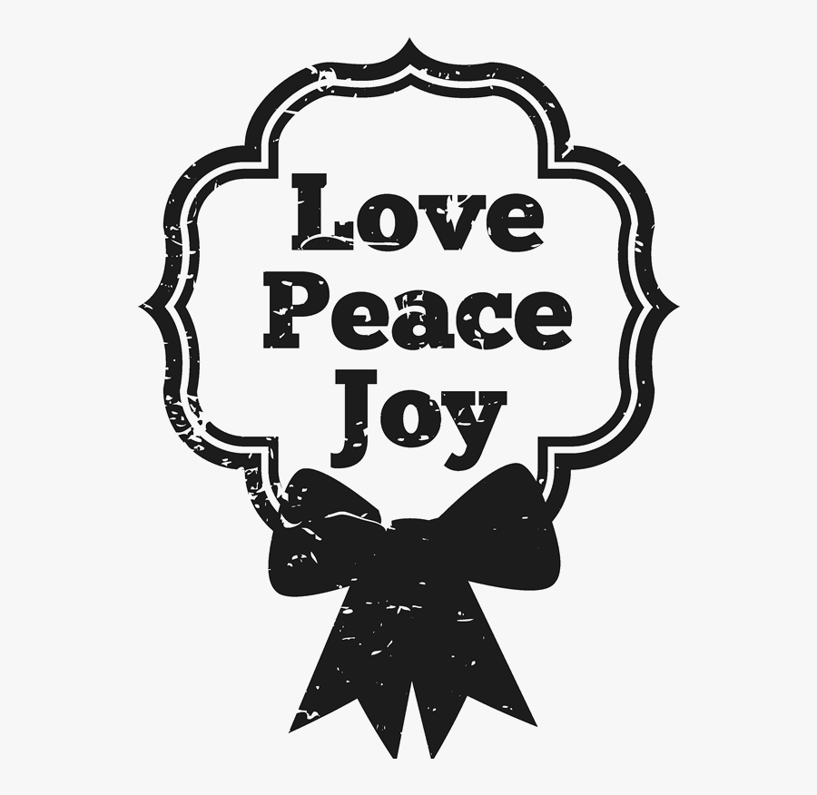 Joy Clipart Love Peace, Transparent Clipart