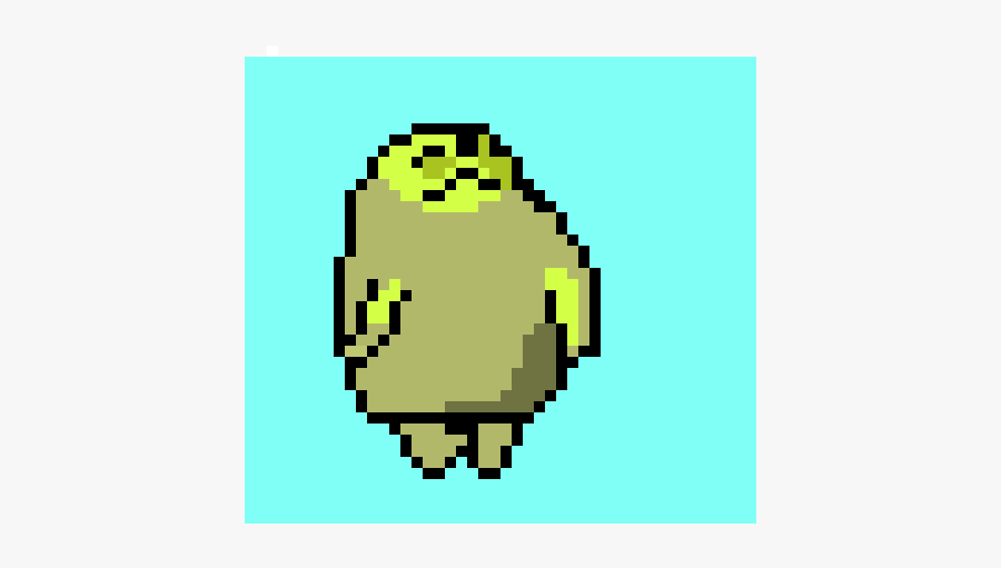 Pixel Art Awesome Face, Transparent Clipart