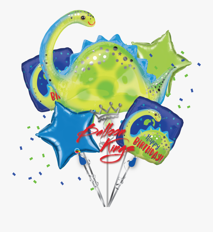 Brontosaurus Bouquet, Transparent Clipart