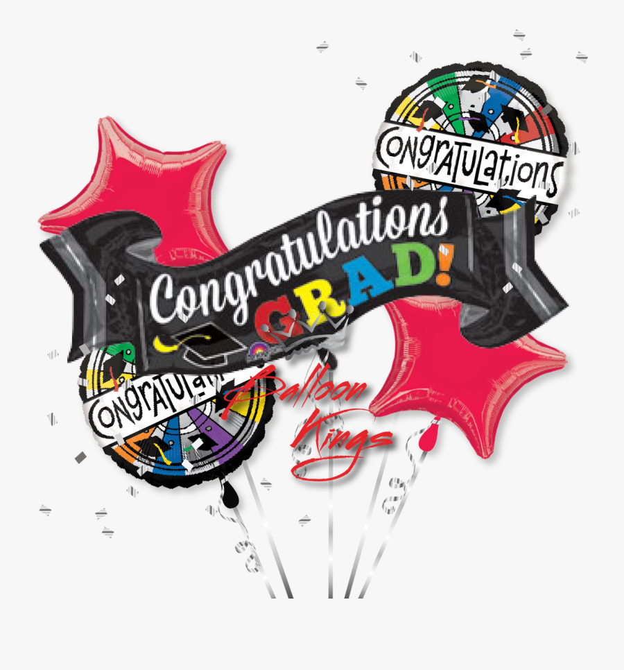 Congratulations Grad Bouquet - Congratulations Grad, Transparent Clipart
