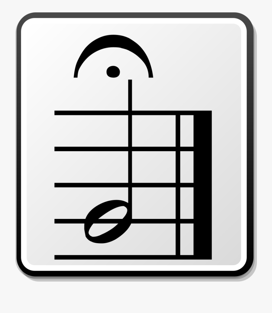Classical Music Icon, Transparent Clipart