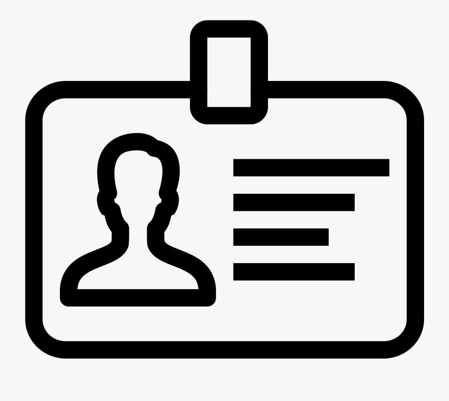 Personal Identity Icon, Transparent Clipart