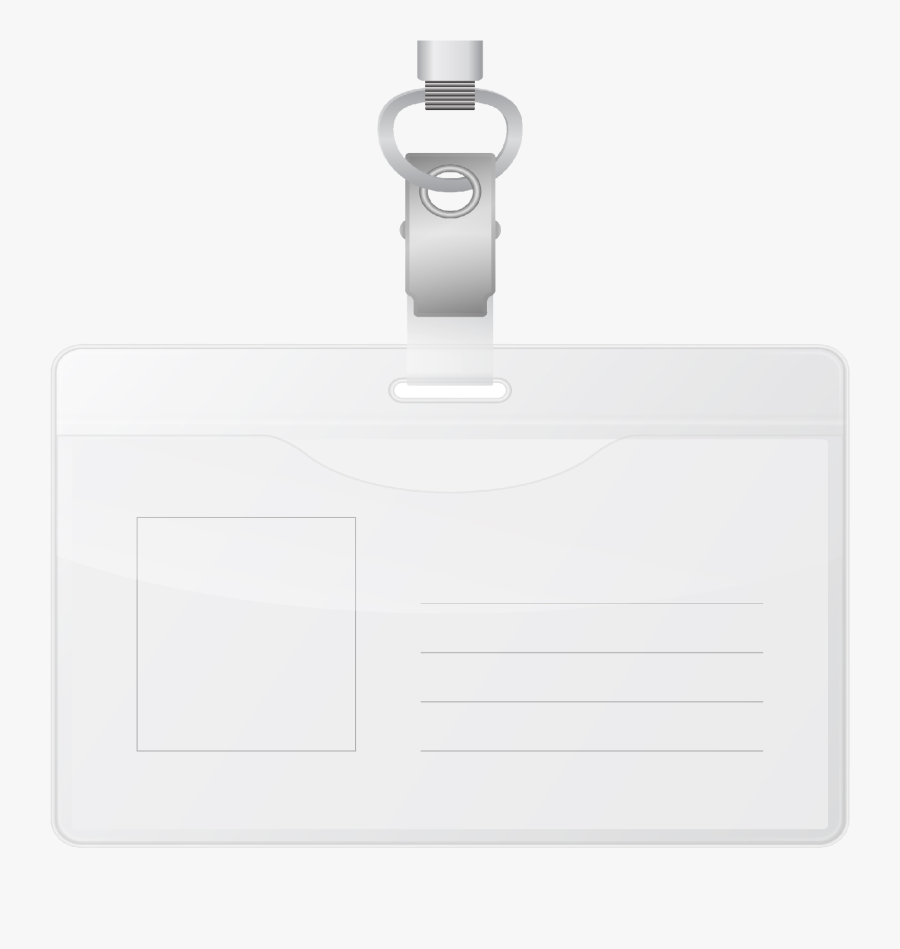 Custom Photo Id Badges By Xpressid - Chain, Transparent Clipart