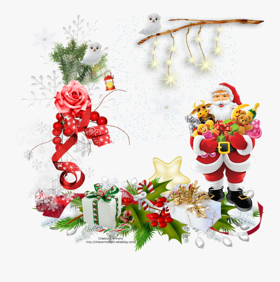 Santa Merry Christmas Png, Transparent Clipart