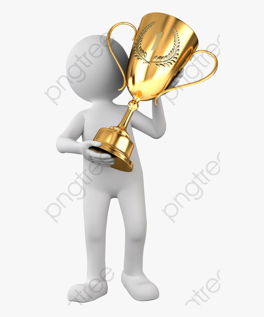 D Characters Pictures - Troféu 3d Png, Transparent Clipart