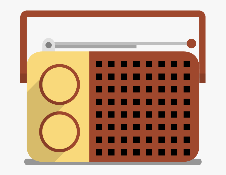 Clipart Of Radio, Appliances And Electronic - Polka Dots Polo Shirt, Transparent Clipart