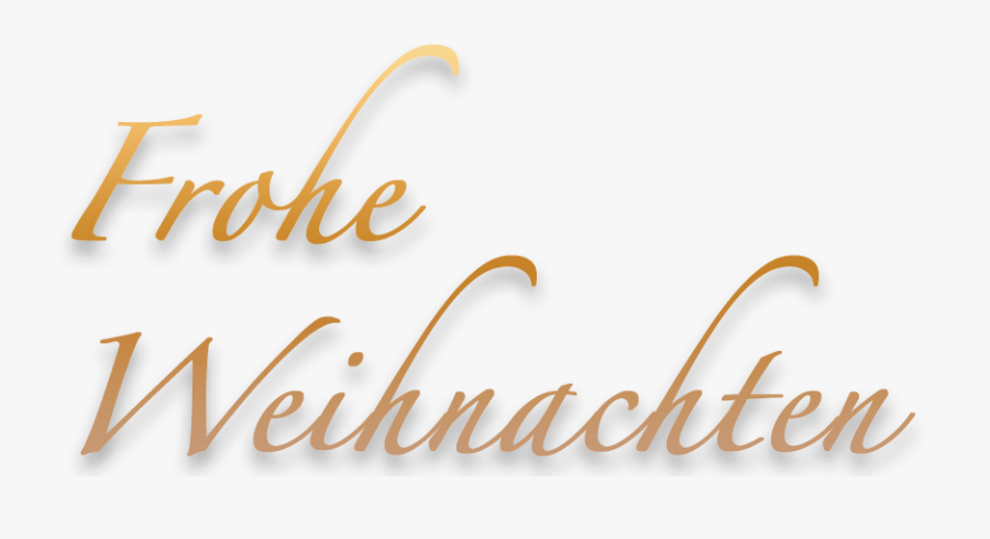 Transparent Frohe Weihnachten Clipart - Frohe Weihnachten Schriftzug Png, Transparent Clipart