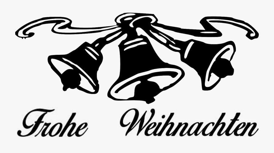 Christmas Bell Silhouette Png, Transparent Clipart