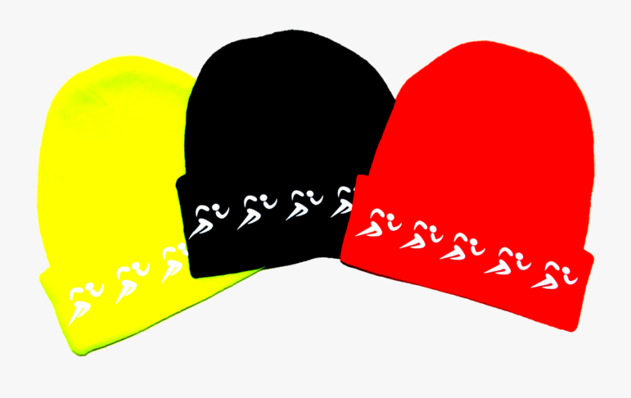 Unisex Reflective Knit Beanie, Transparent Clipart