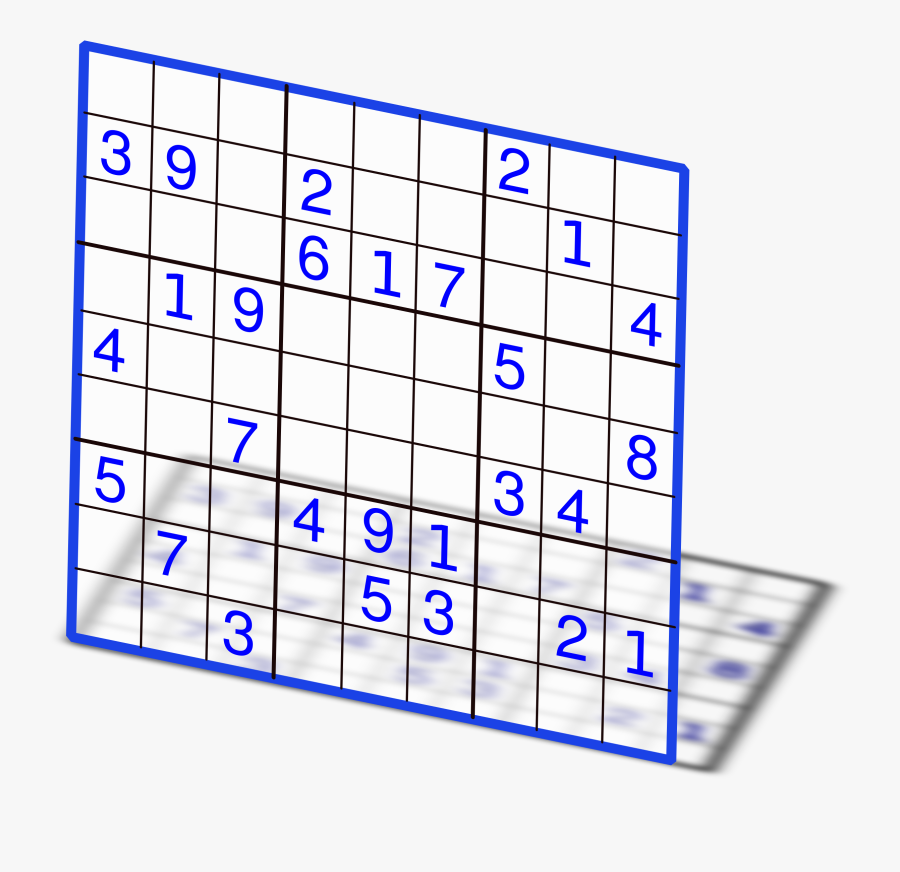 Sudoku Clipart , Png Download - Sudoku Png, Transparent Clipart