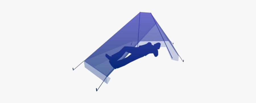 Man Sleeping Inside Tarp Tent Png Clipart Download - Umbrella, Transparent Clipart