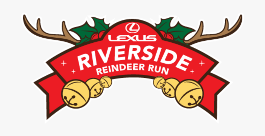 Lexus Laceup Running Series Riverside Reindeer Run - Riverside Reindeer Run, Transparent Clipart