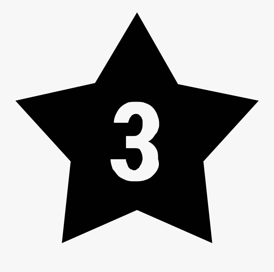 Clipart Transparent Library Estrellas Icono Descarga - 3 Star Hotel Icon Png, Transparent Clipart