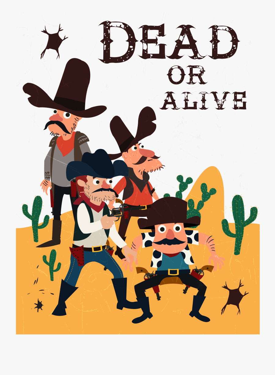 American Frontier Cowboy Icon - Cowboy, Transparent Clipart