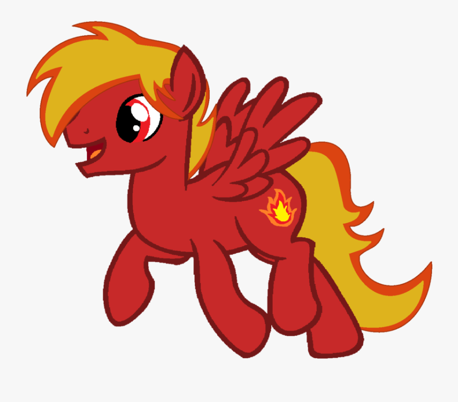 New Male Pegasus Oc- Fire Flame By Spiritualpresence - My Little Pony Pegasus Man, Transparent Clipart