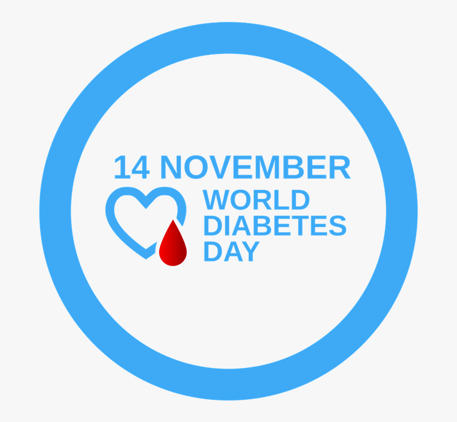 14 November World Diabetes Day Clipart - Circle, Transparent Clipart