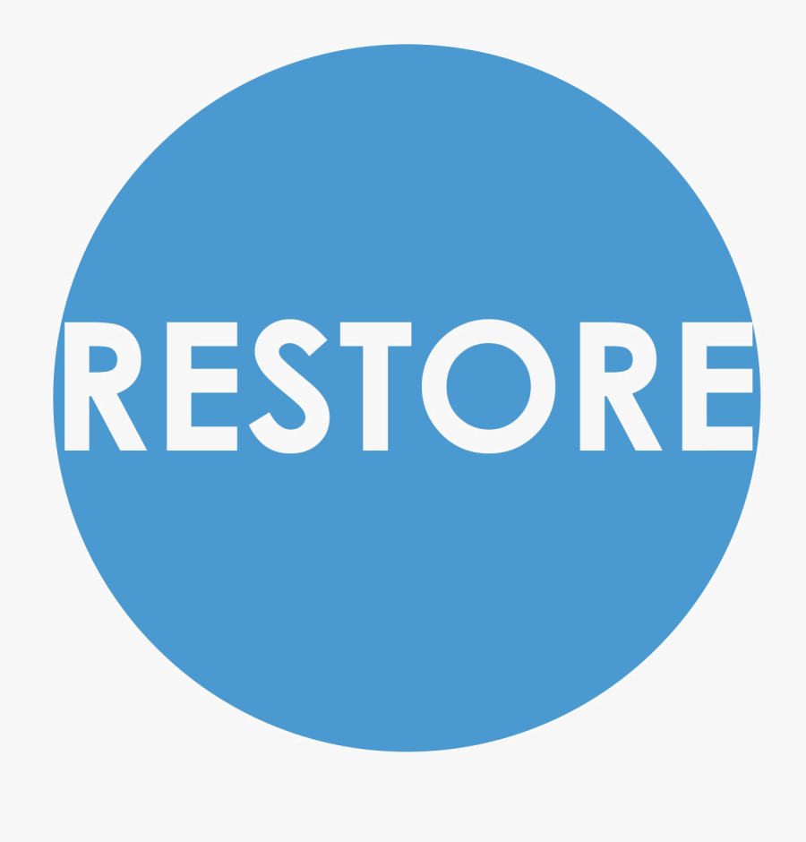 Restore Png Photos - Circle, Transparent Clipart