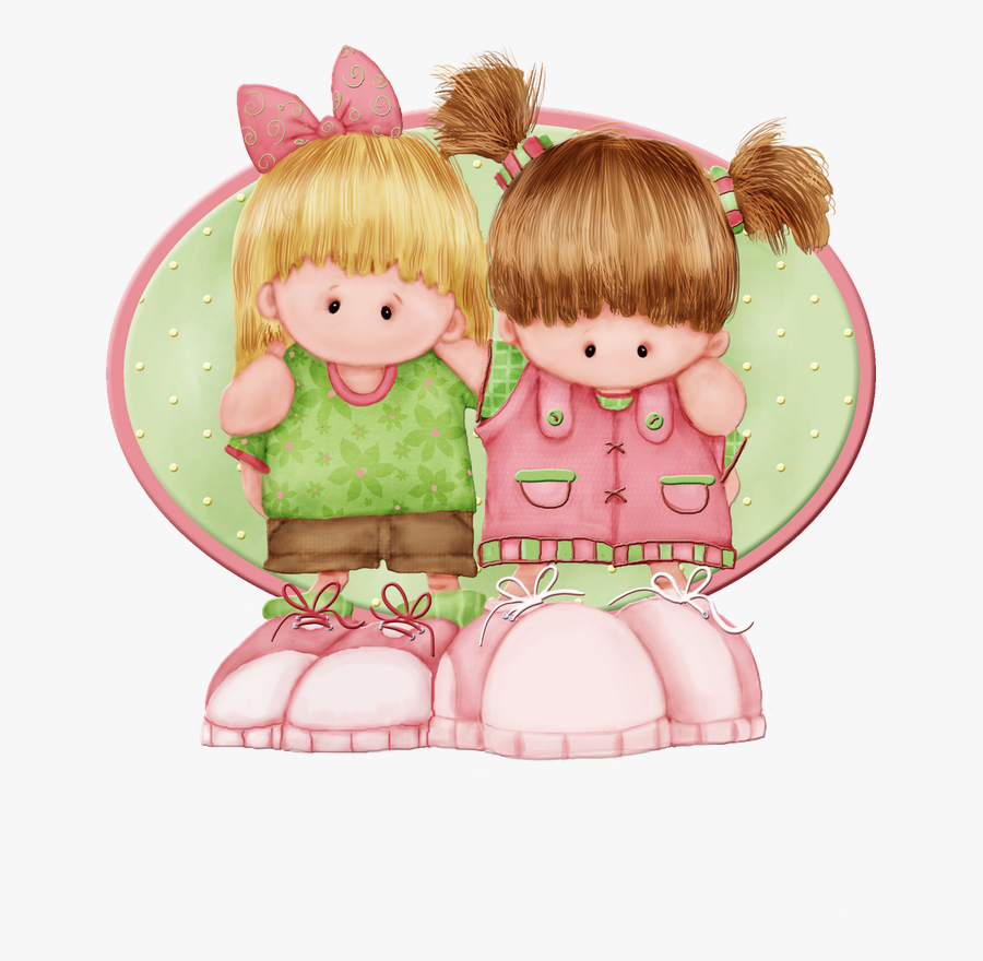 Imagenes De Niñas Abrazadas, Transparent Clipart