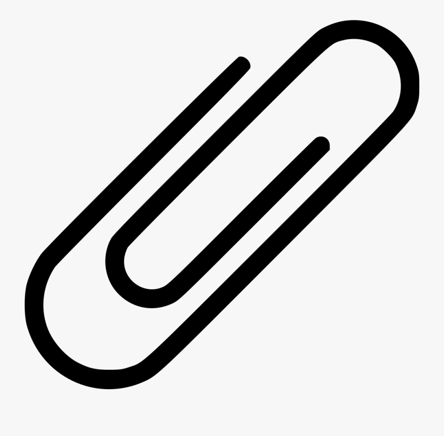 Transparent Paper Clip Art Png - Icon Ghim Giấy, Transparent Clipart