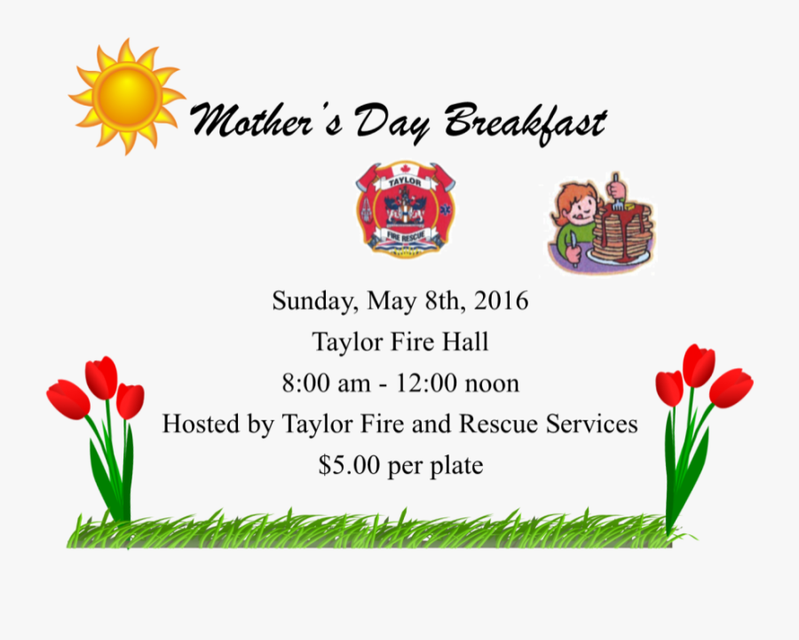 Mother S Day Breakfast Clipart, Transparent Clipart