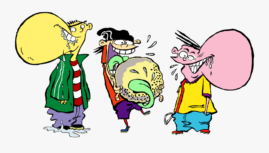 Ed Edd N Eddy Eating Jawbreakers, Transparent Clipart