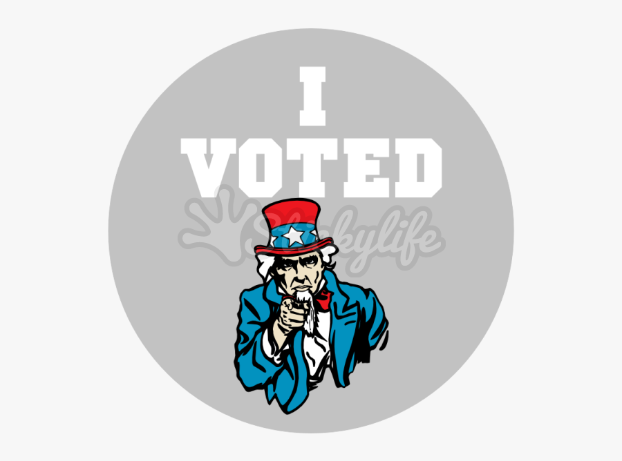 Voted Temporary Tattoo - Cartoon, Transparent Clipart