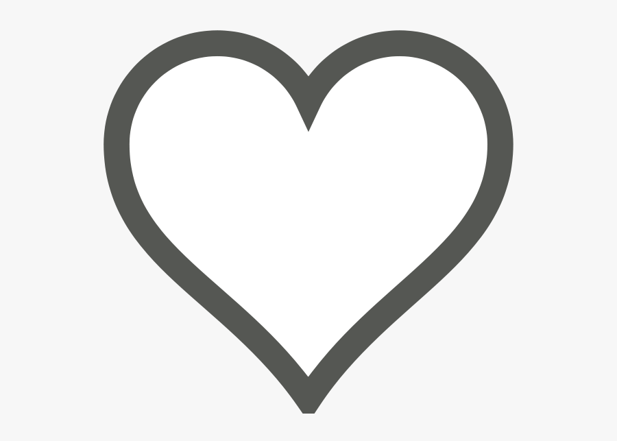 Heart Icon Png Clip Arts - White Heart Symbol Png, Transparent Clipart