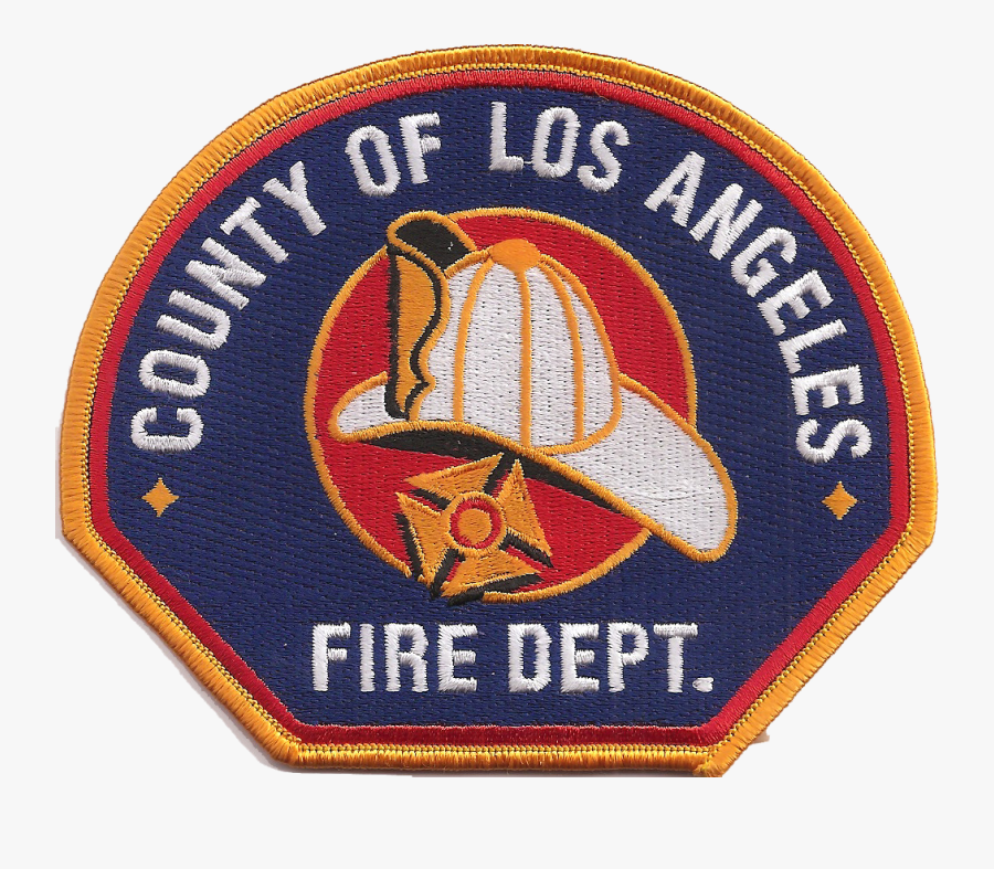Patch Of The Los Angeles County Fire Department - Angeles County Fire Department, Transparent Clipart
