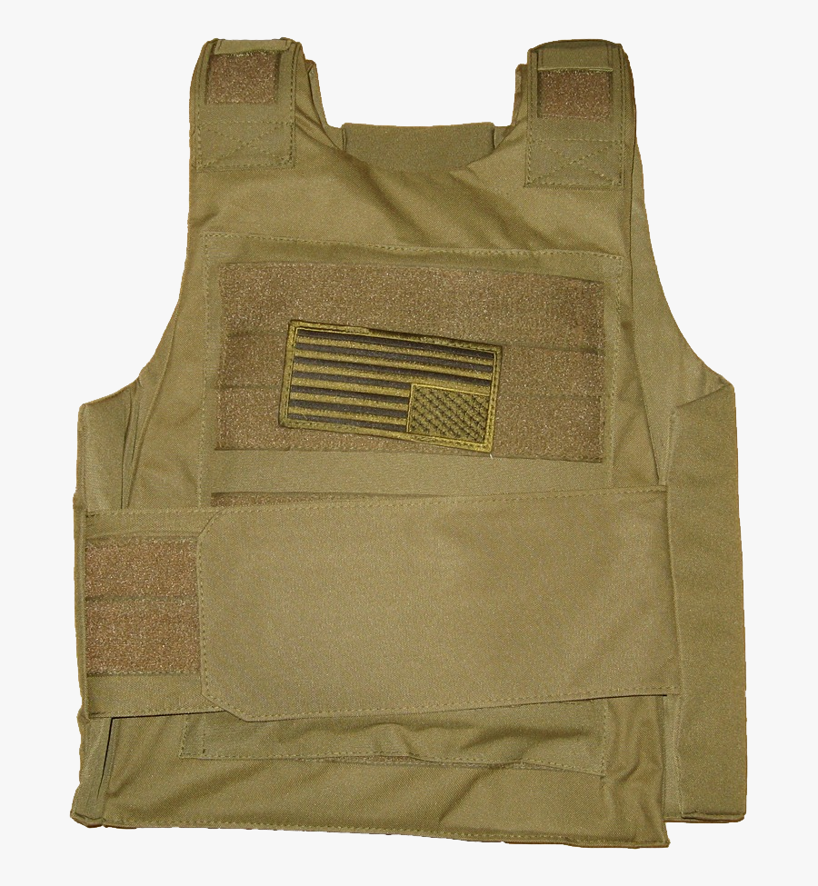 Transparent Bullet Proof Vest Clipart - Vest, Transparent Clipart