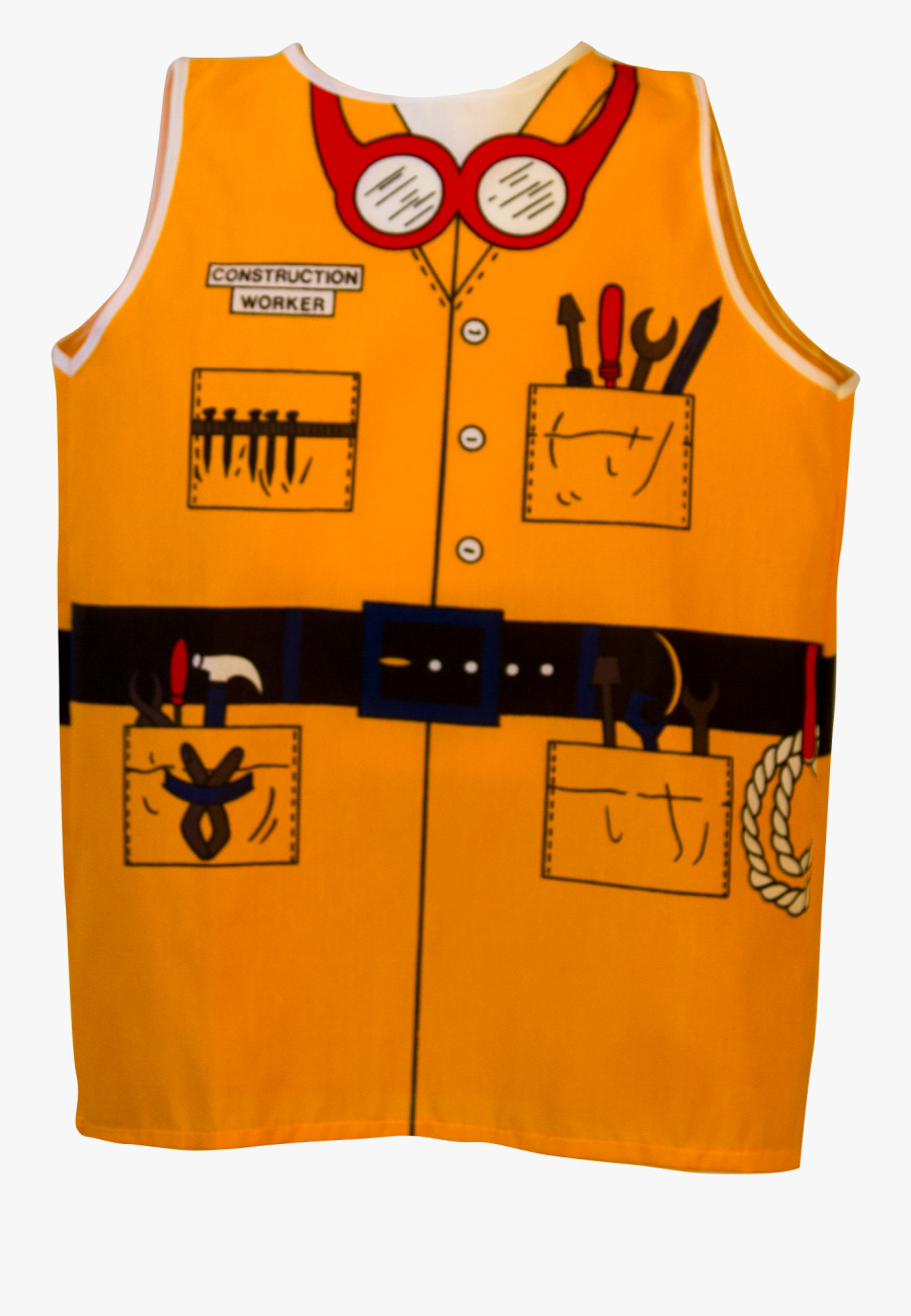 Vest Clipart Construction Vest - Costume, Transparent Clipart