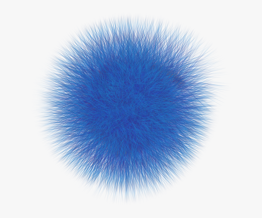 Blue By Lashonda On - Fuzz Png, Transparent Clipart