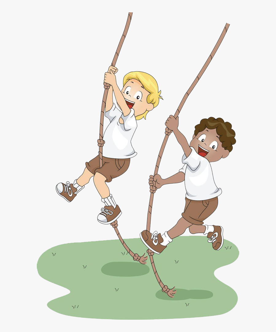 Transparent Rope Swing Clipart - Swing On A Rope, Transparent Clipart