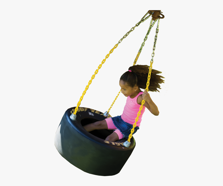 Tire Swing Png - Rainbow Tire Swing, Transparent Clipart
