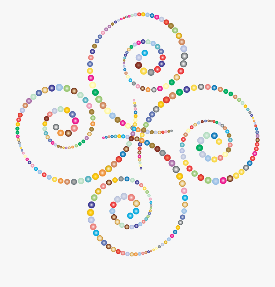 Circles Spirals Prismatic Icons - Portable Network Graphics, Transparent Clipart