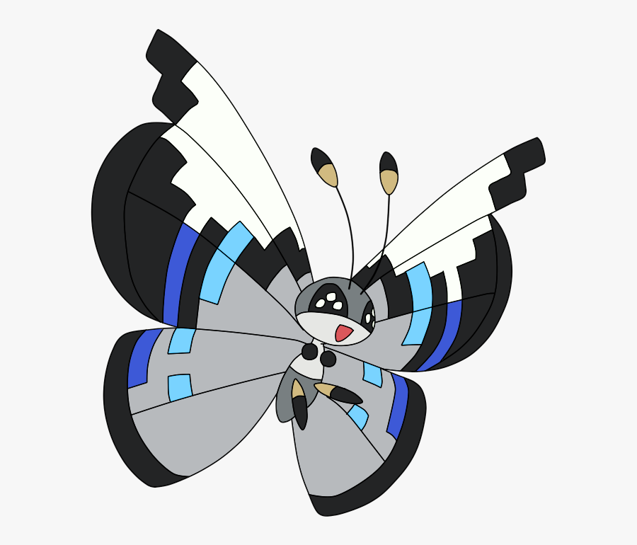 Pokemon Vivillon Shiny, Transparent Clipart